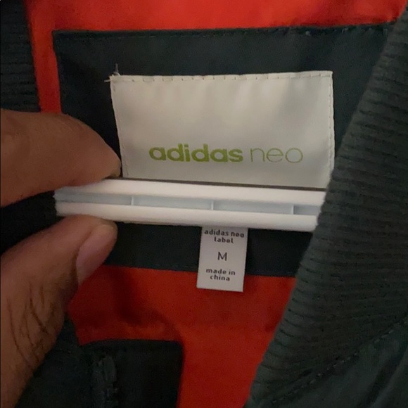 Green Adidas Space Cadet Bomber Jacket - Picture 3 of 8